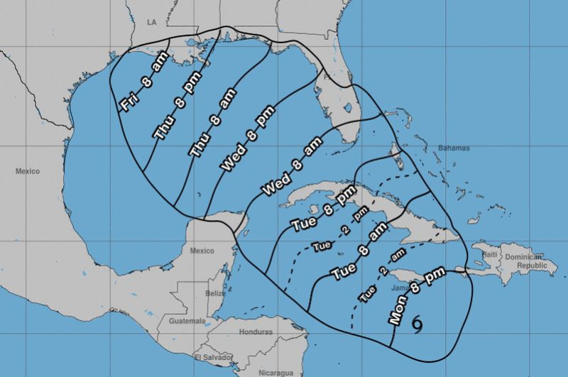 Se Forma La Tormenta Tropical Rafael En El Caribe Noticias Rd El