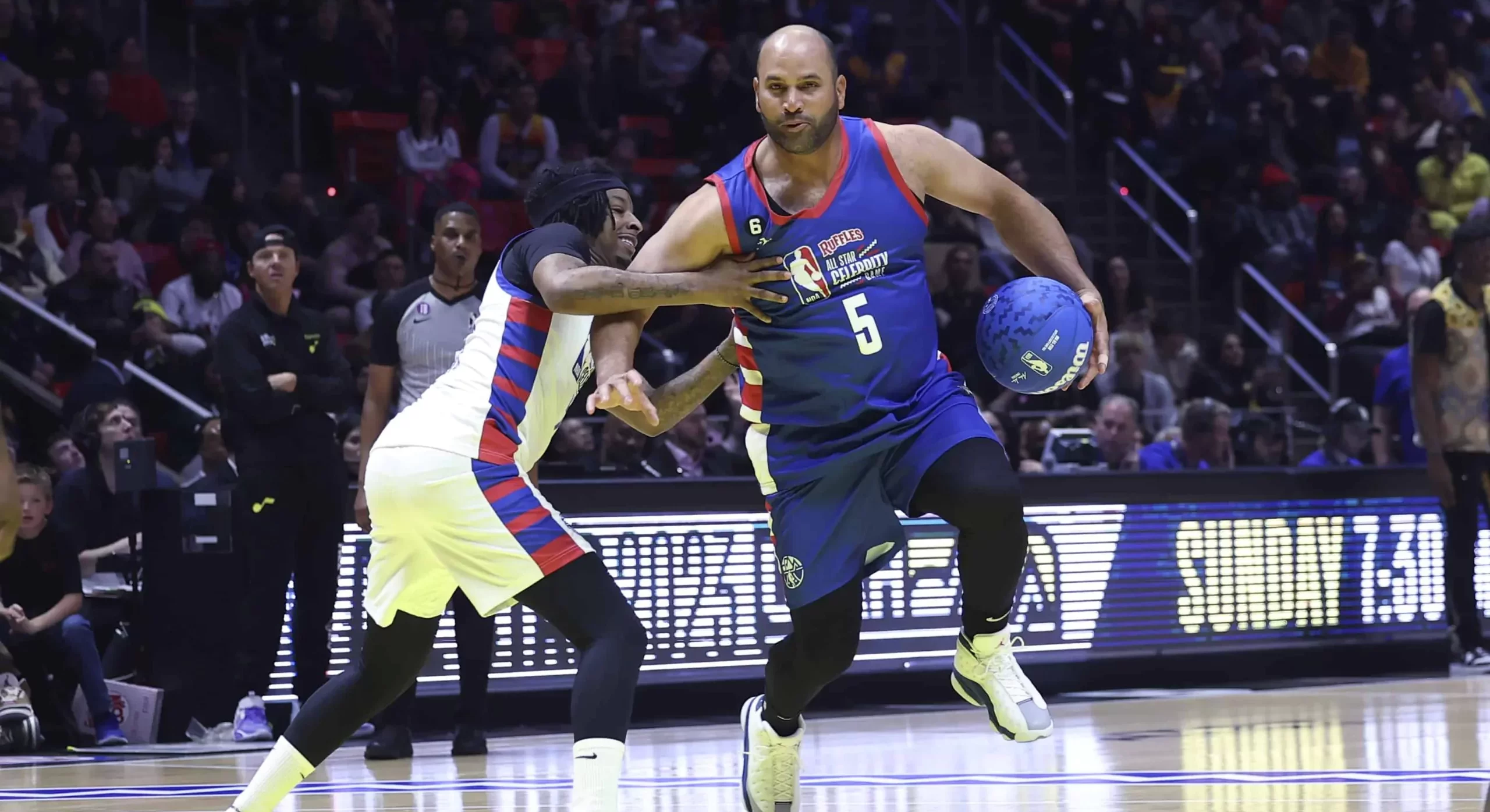 Albert Pujols participa en el Juego de Celebridades de la NBA 2023