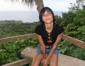 Los cantantes, Aitana, y Sebastián Yatra durante su visita a República Dominicana