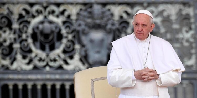 Arquivo de imagem do Papa Francisco no Vaticano. EFE