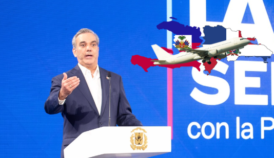 Abinader dice no piensa modificar el espacio aéreo de RD con Haití